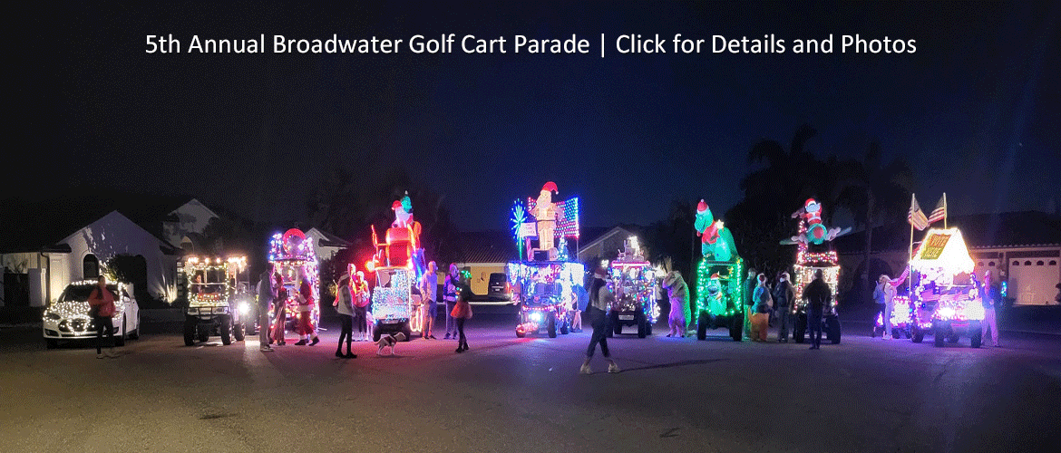 4th Annual Holiday Golf Cart Parade